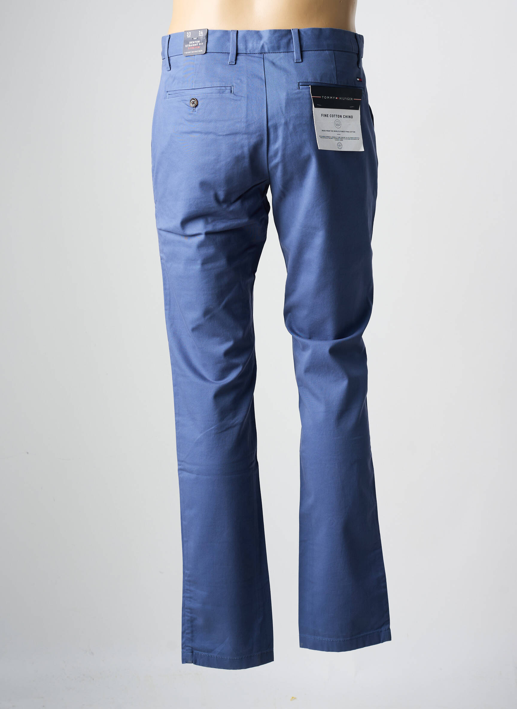 Chino kelnė tamprumas normala dydis mėlyna TOMMY HILFIGER vyras