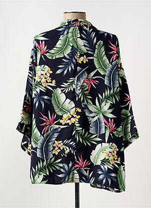 Kimono striukė col v mėlyna SMASHED LEMON moteris