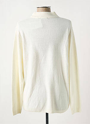 Megztinis centrinė iškirptė ilgos rankovės bežinis CASHMERE FEELING moteris