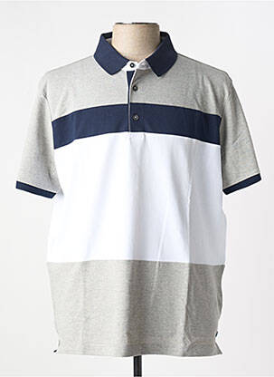 Polo tiesi kirpimas trumpas rankovės pilka PIERRE CARDIN vyras