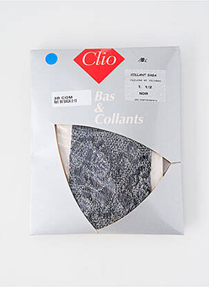 Kojinės fantazijos raštas juodas CLIO moteris