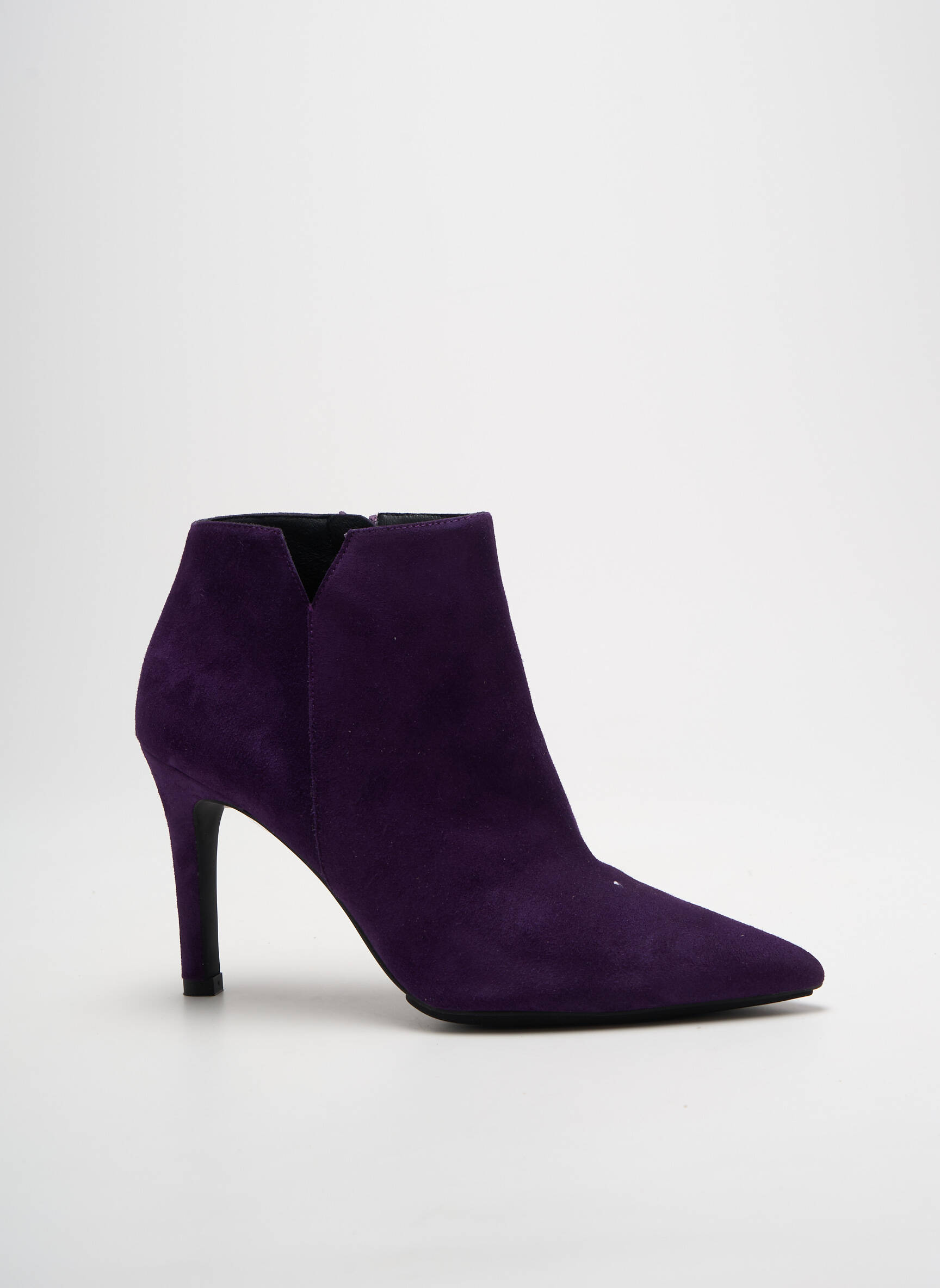 Batai/botai aštrus galas kulnas nuo 7 iki 9 cm violetinis LODI moteris