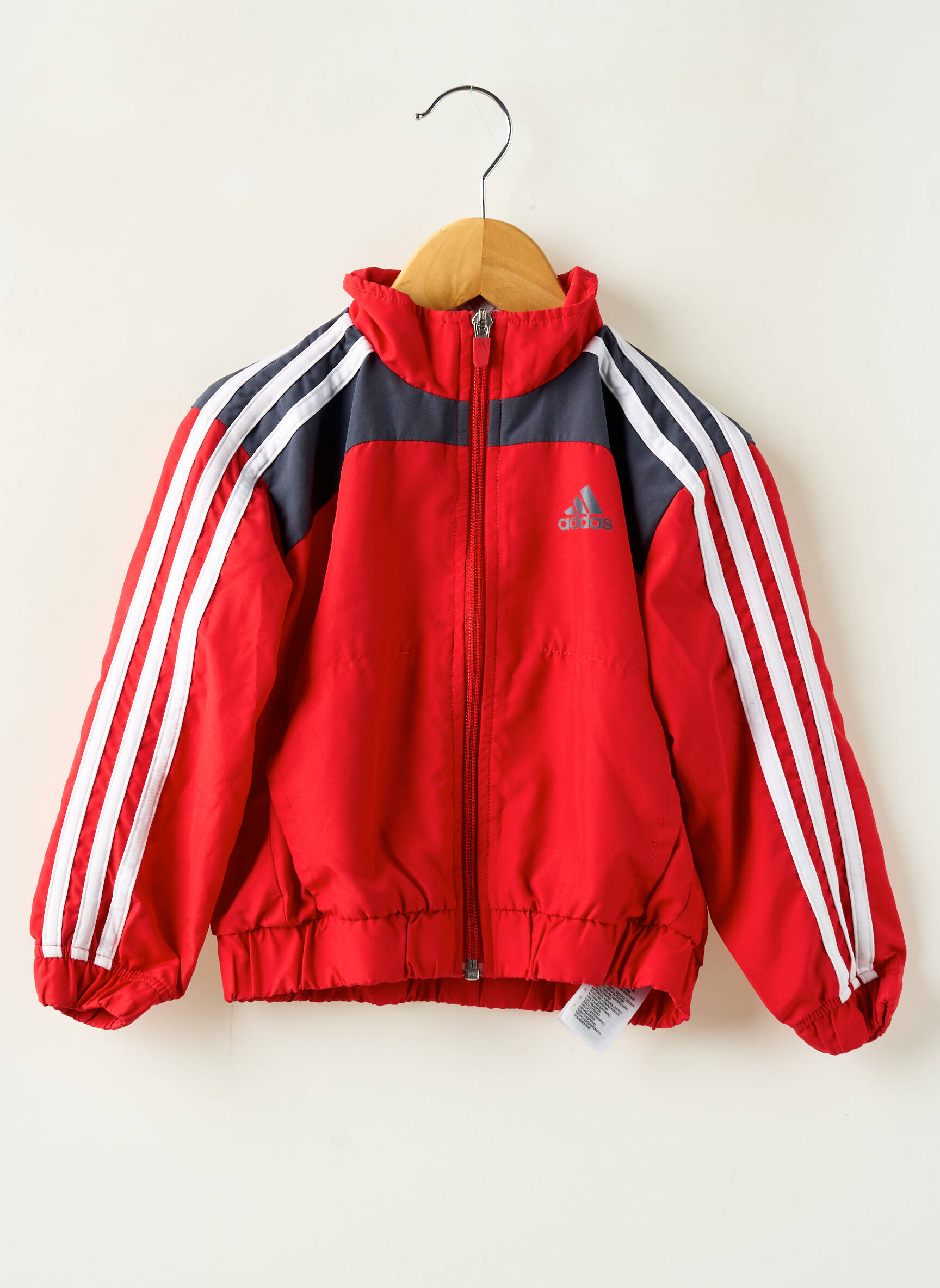 Kasdienis švarkas kišenės raudona ADIDAS berniukas