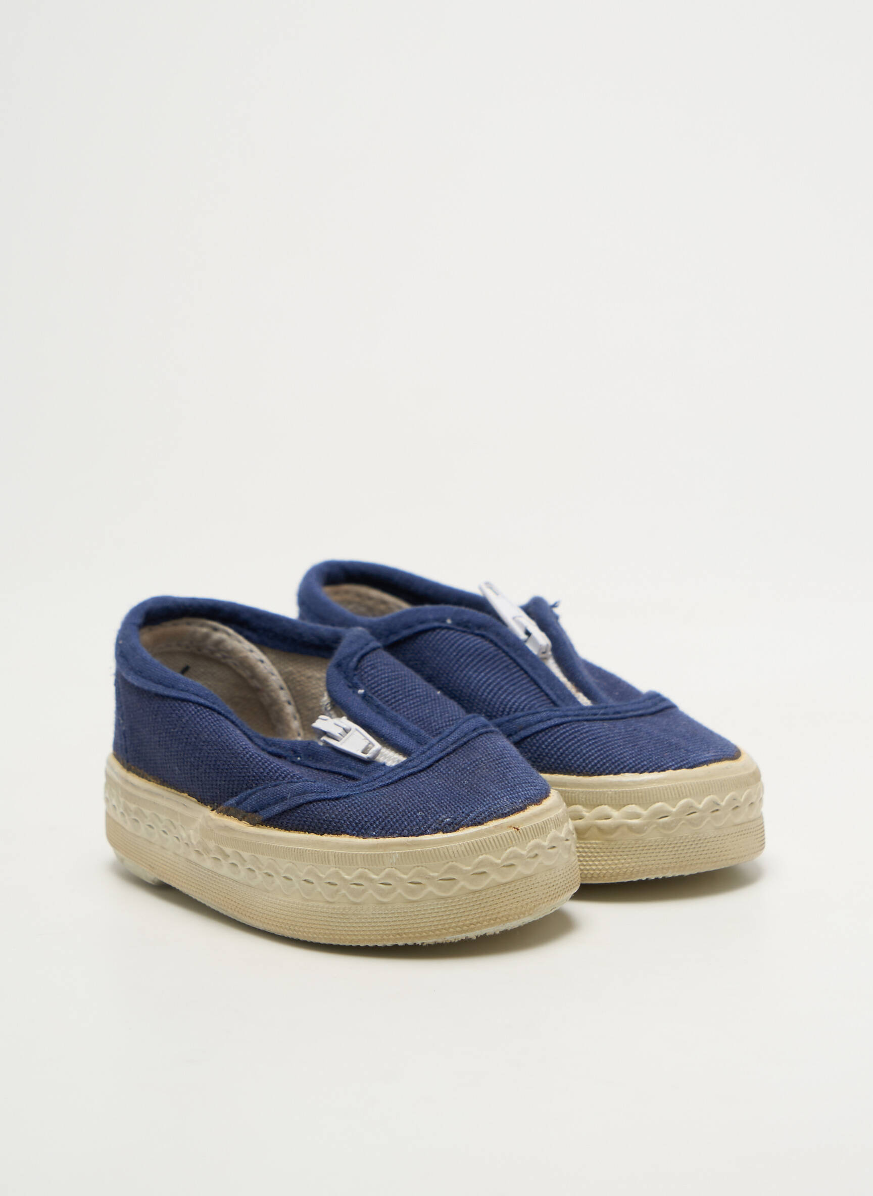 Espadrilės apvalus mygtukas apvalus mygtukas mėlyna SANS MARQUE vaikas
