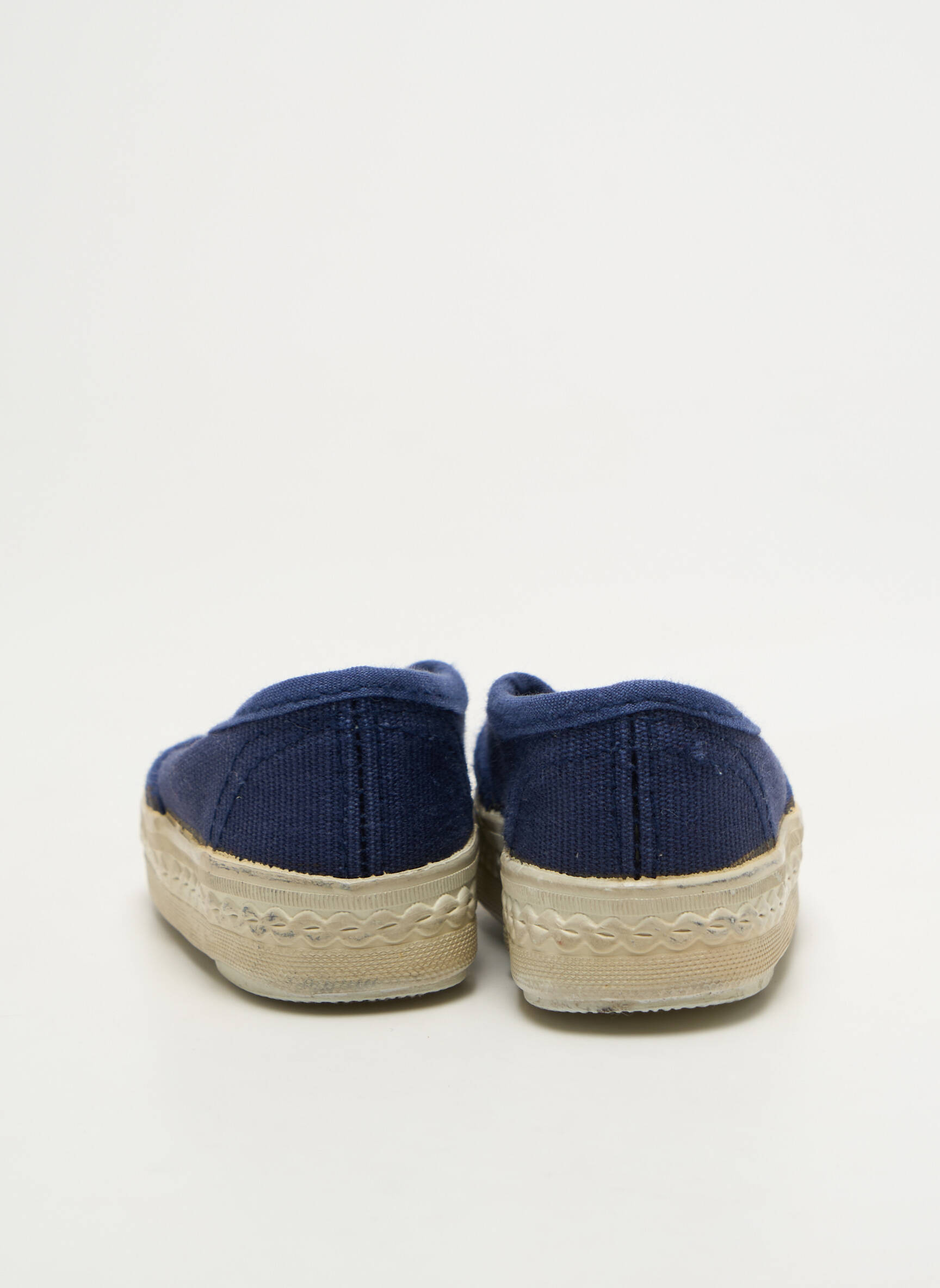 Espadrilės apvalus mygtukas apvalus mygtukas mėlyna SANS MARQUE vaikas