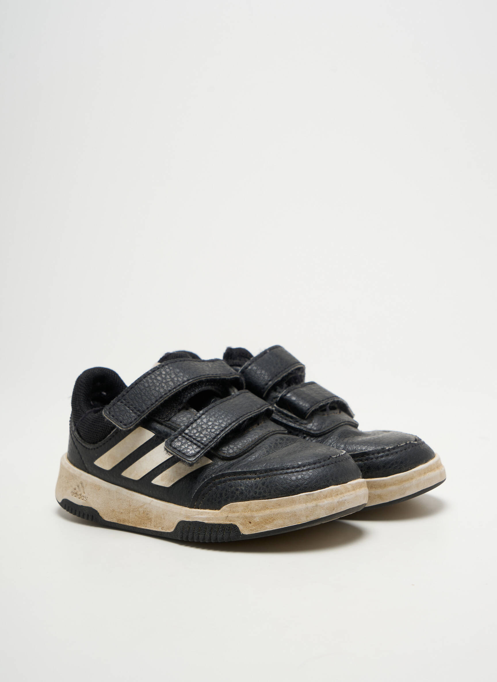Bėgimo bateliai lygus audinys apvalus mygtukas juodas ADIDAS berniukas