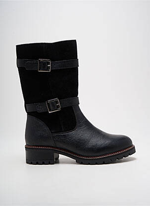Batai/botai pamušalas kulnas nuo 4 iki 6 cm juodas HOOPER SHOES moteris