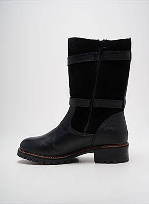 Batai/botai pamušalas kulnas nuo 4 iki 6 cm juodas HOOPER SHOES moteris