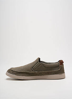 Slip-on batai apvalus mygtukas apvalus mygtukas žalias CLARKS vyras