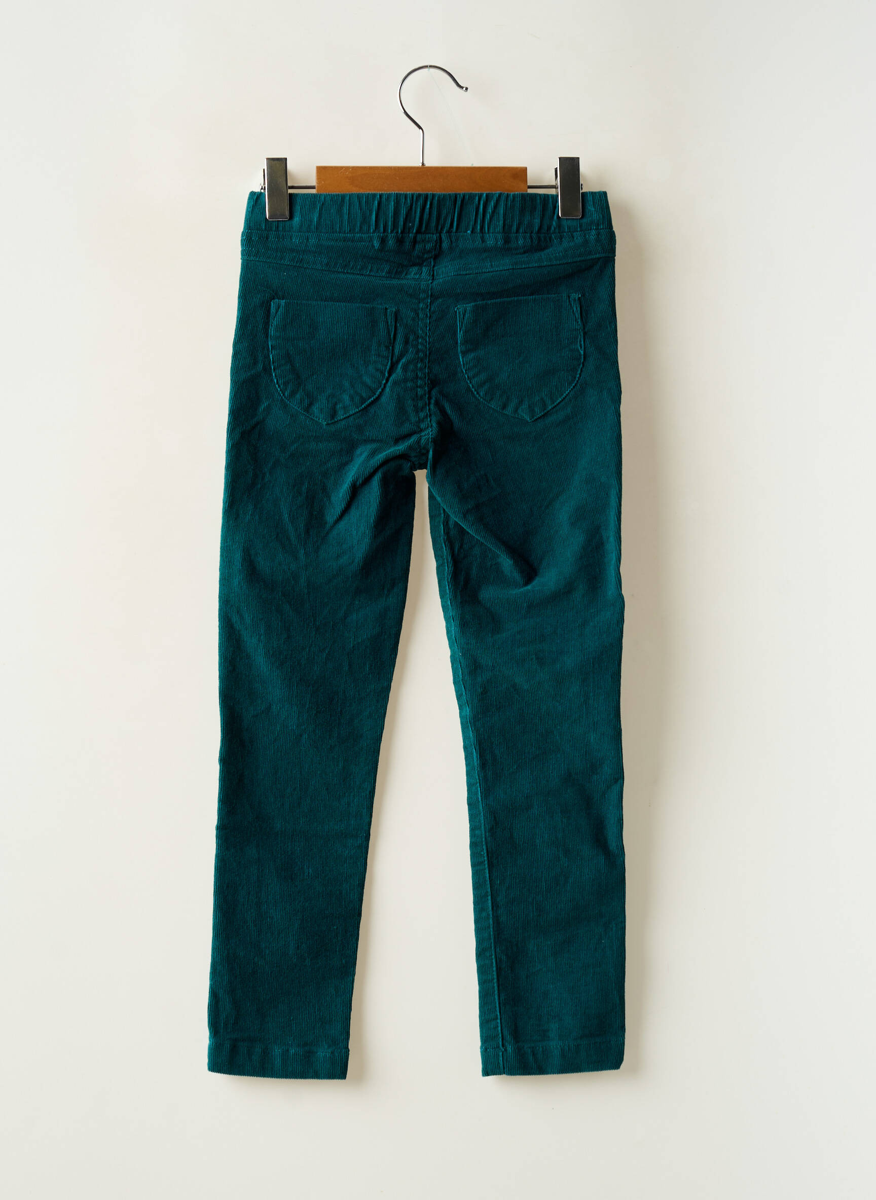 Jegging aksomo audimas elastinė dydis žalias ELLE EST OU LA MER mergina