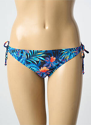 Maudymosi kelnaitės tiesioginis dažymas spausdinimas bikini mėlyna SUN PROJECT moteris