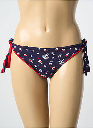 Maudymosi kelnaitės gėlių raštas bikini mėlyna YSABEL MORA moteris
