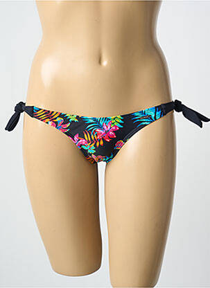 Maudymosi kelnaitės tiesioginis dažymas spausdinimas bikini juodas SUN PROJECT moteris
