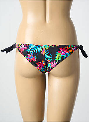 Maudymosi kelnaitės tiesioginis dažymas spausdinimas bikini juodas SUN PROJECT moteris
