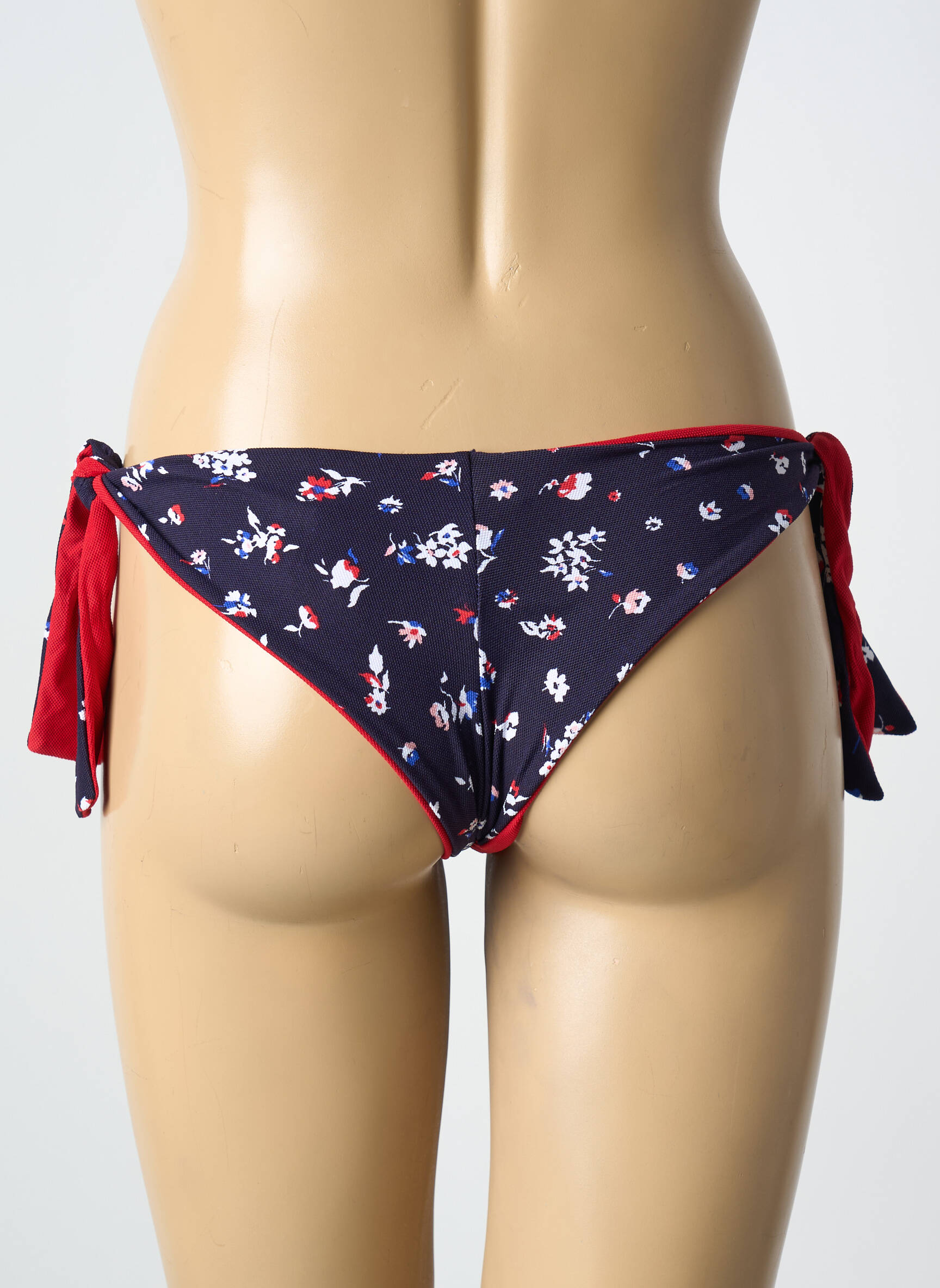 Maudymosi kelnaitės gėlių raštas bikini mėlyna YSABEL MORA moteris