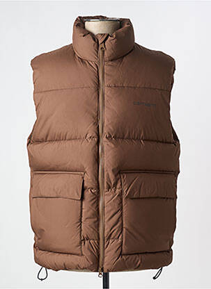 Pūkinė striukė kišenės be gobtuvų rudas CARHARTT vyras