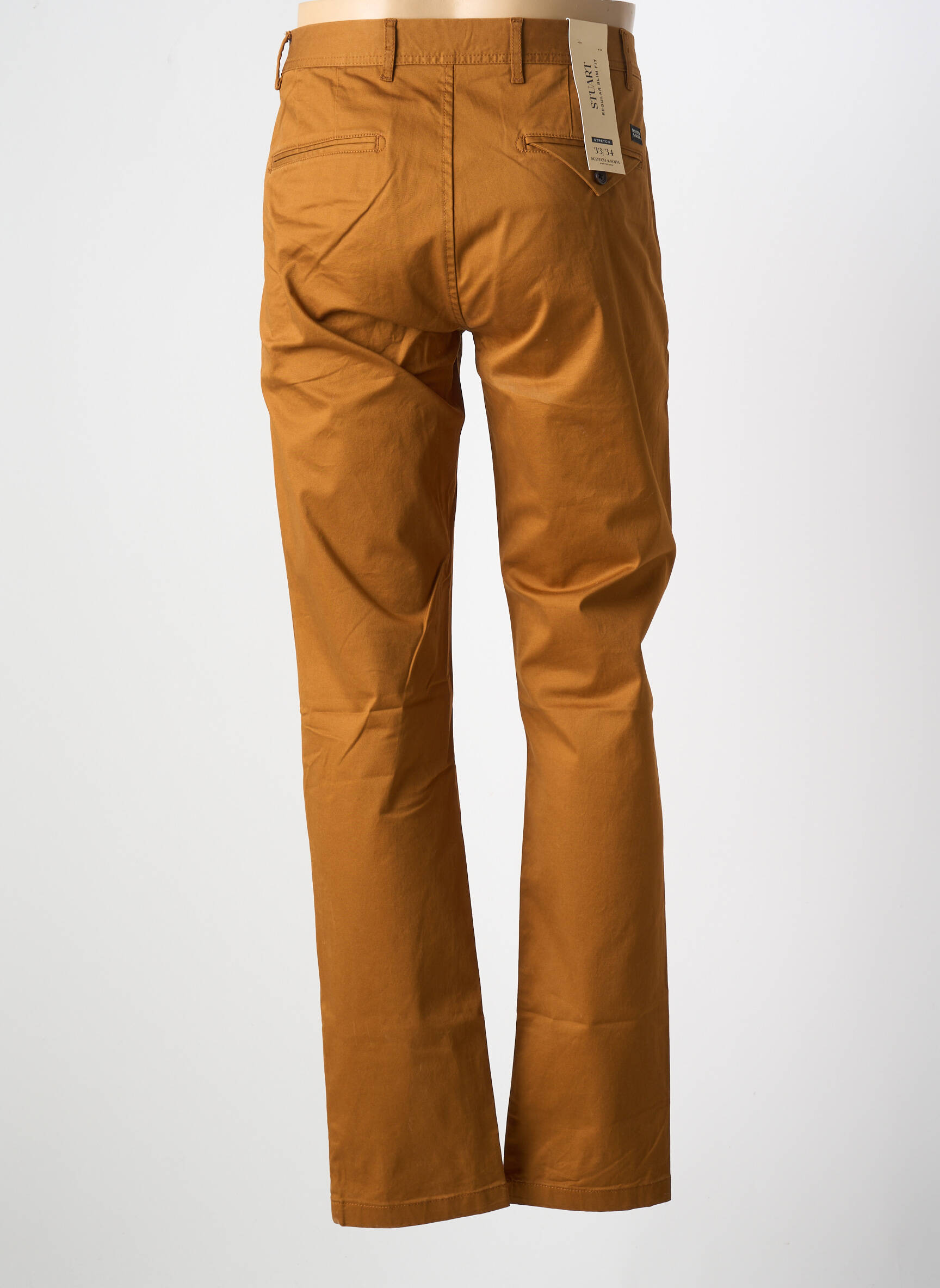 Chino kelnė kišenės rudas SCOTCH & SODA vyras