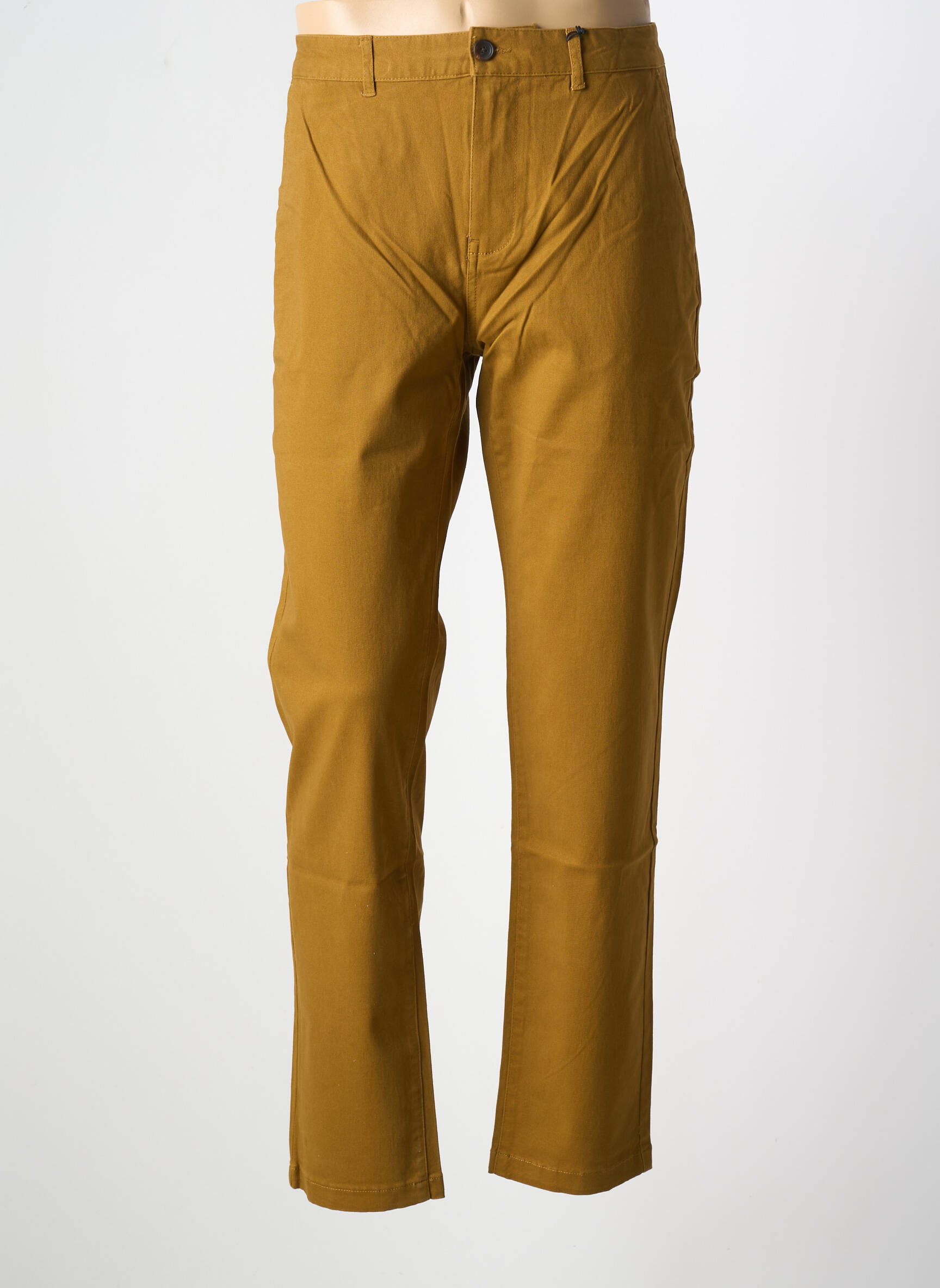 Chino kelnė uždarymas su užtrauktuku po mygtuku uždengimu rudas SCOTCH & SODA moteris