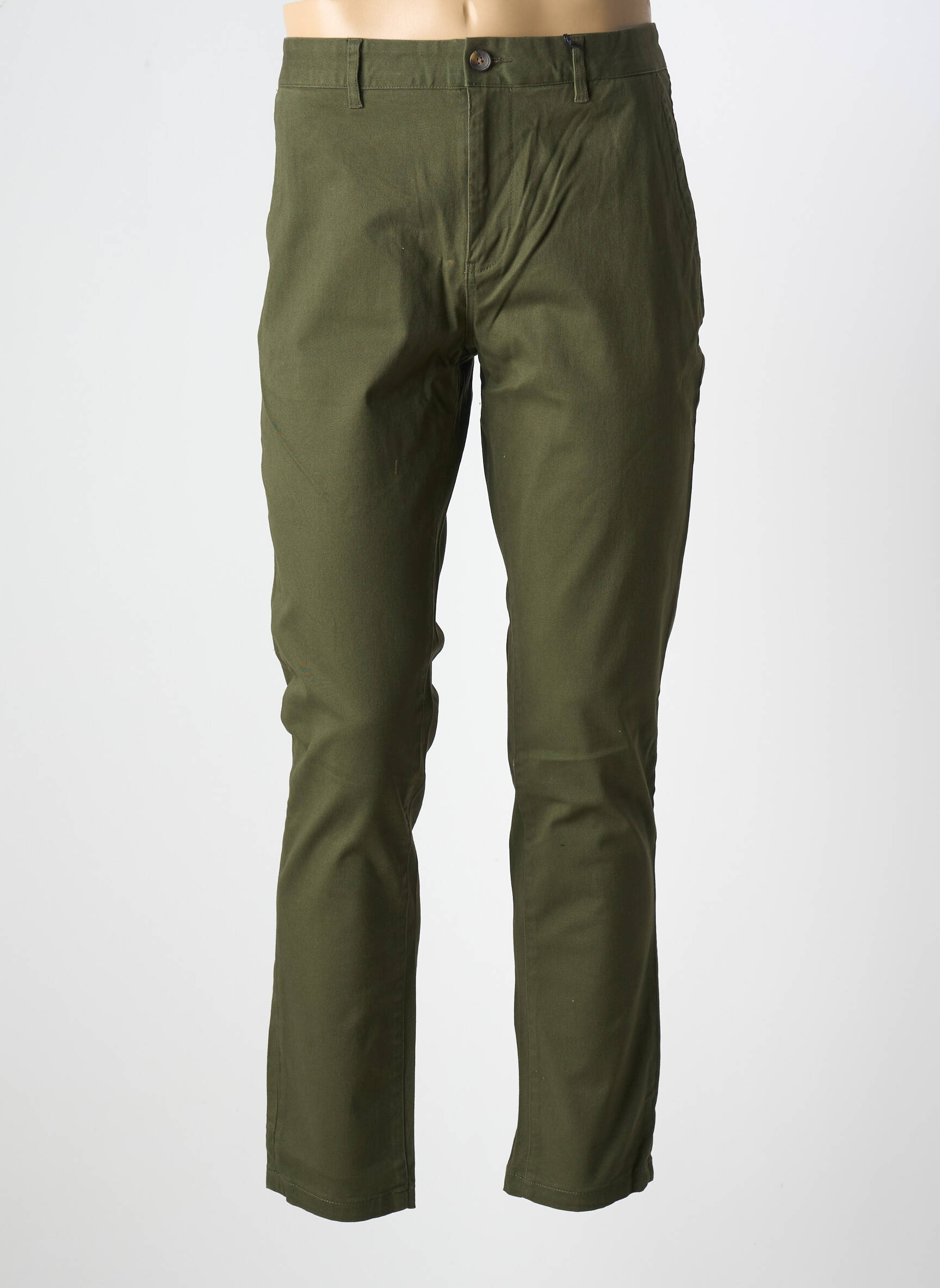 Chino kelnė uždarymas su užtrauktuku po mygtuku uždengimu žalias SCOTCH & SODA moteris