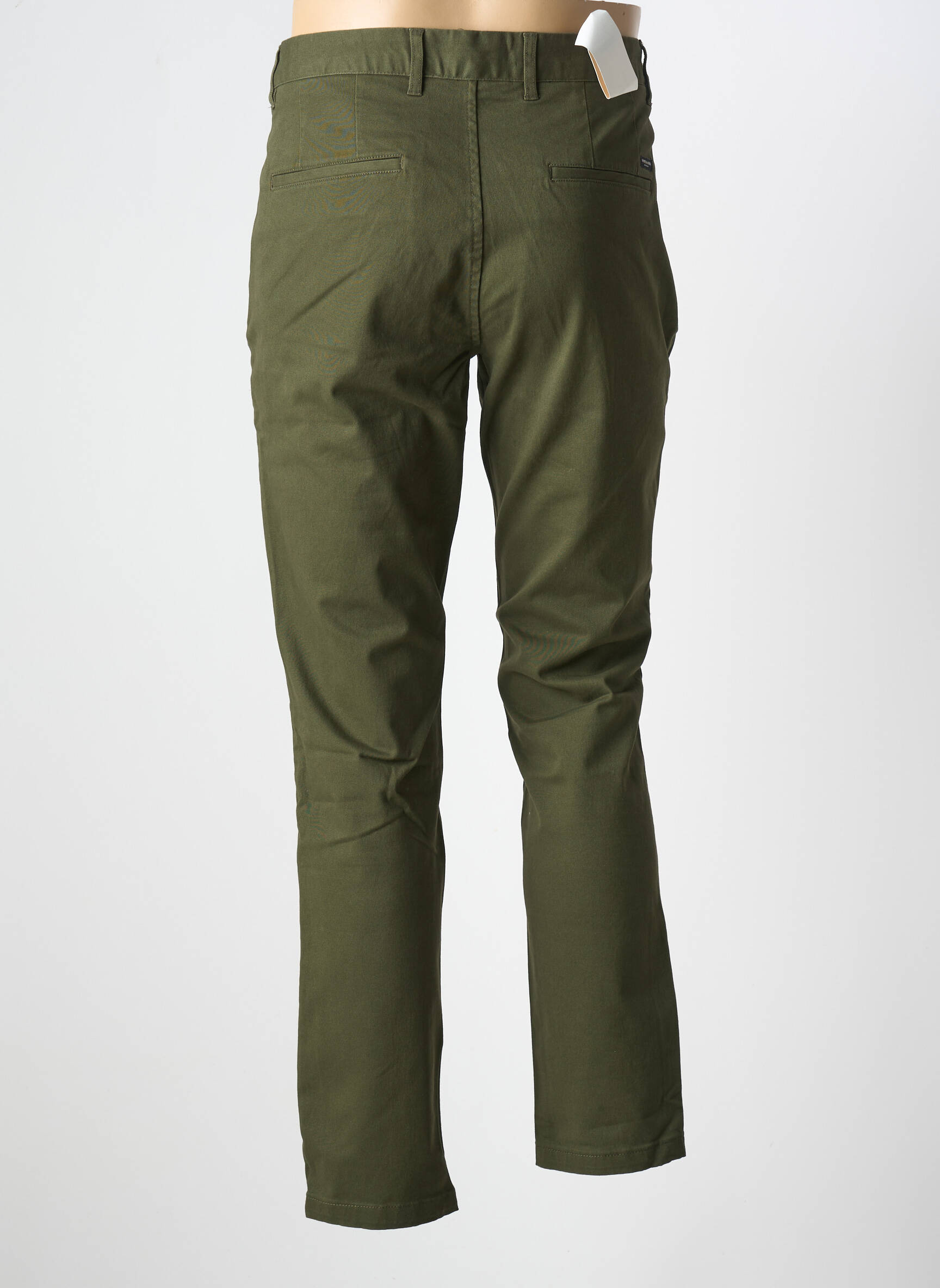 Chino kelnė uždarymas su užtrauktuku po mygtuku uždengimu žalias SCOTCH & SODA moteris