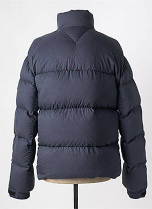 Pūkinė striukė kišenės be gobtuvų juodas TOMMY HILFIGER vyras