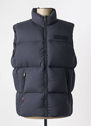 Pūkinė striukė kišenės be gobtuvų juodas TOMMY HILFIGER vyras