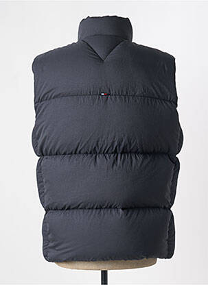 Pūkinė striukė kišenės be gobtuvų juodas TOMMY HILFIGER vyras