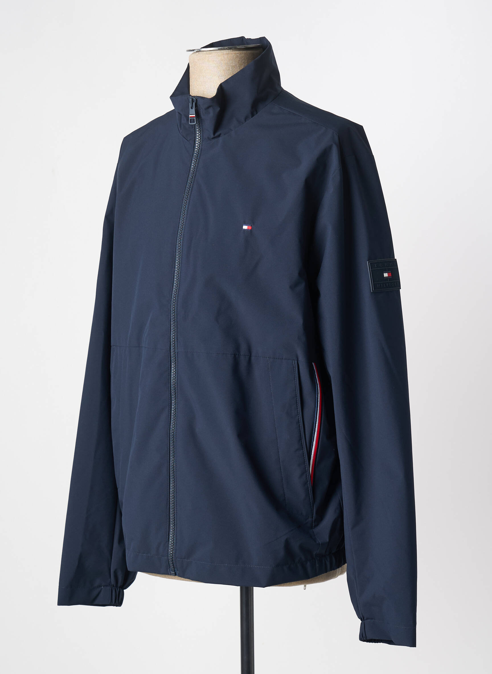 Kasdienis švarkas tiesi kirpimas mėlyna TOMMY HILFIGER vyras