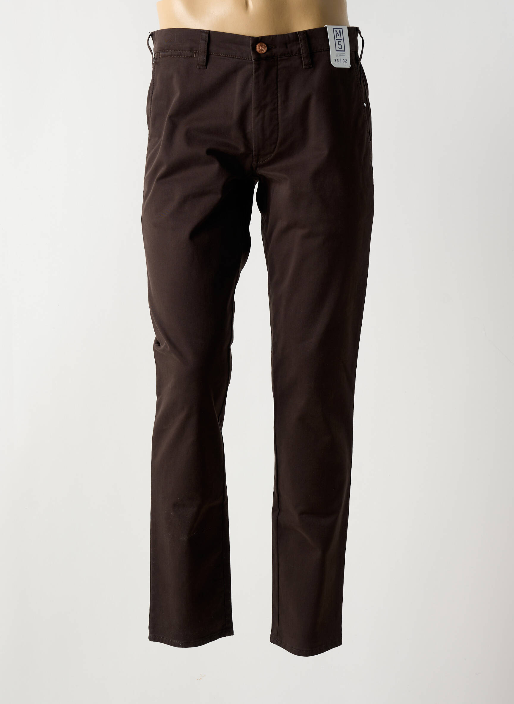 Chino kelnė bio normala dydis rudas M5 BY MEYER vyras