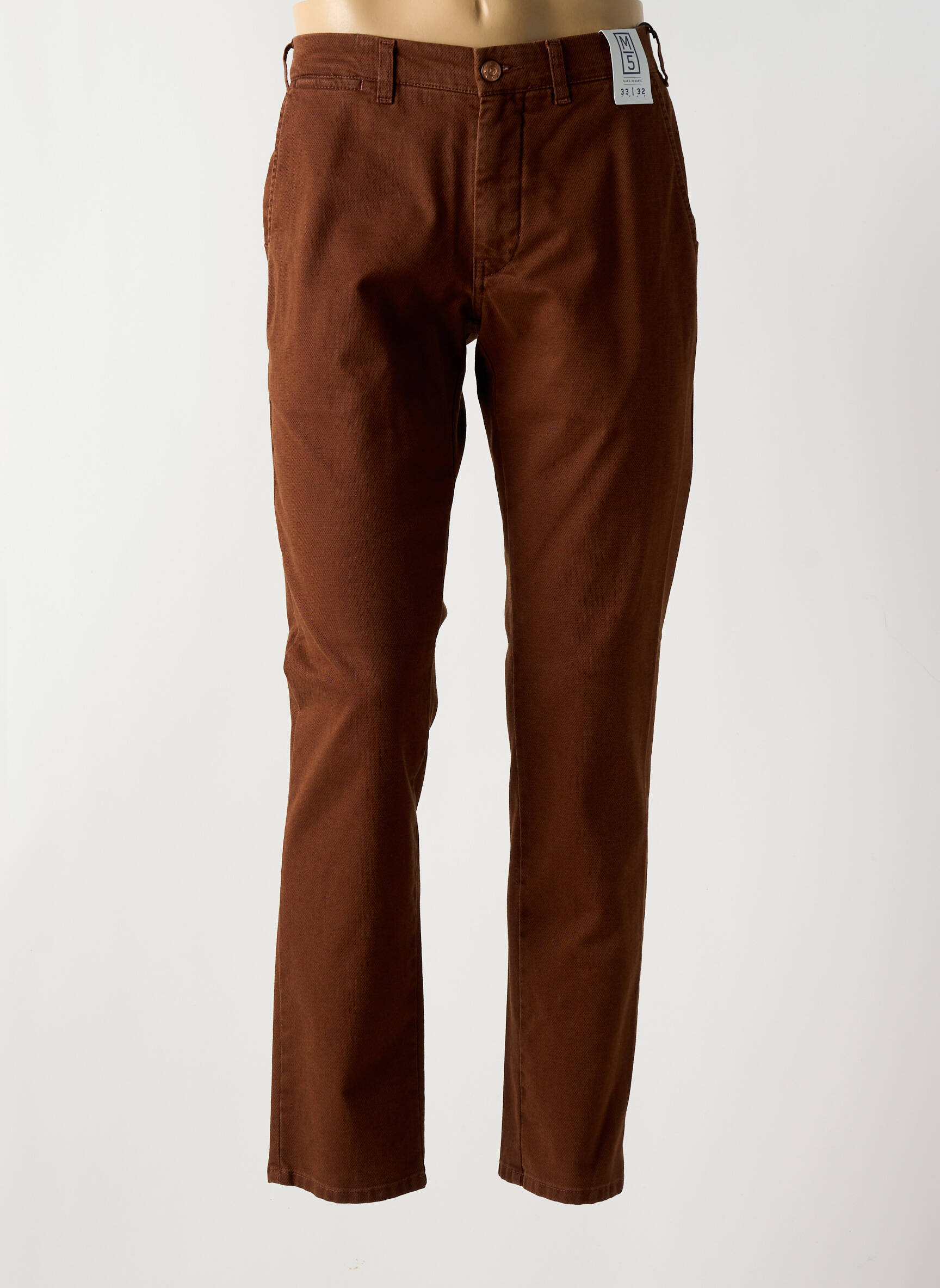 Chino kelnė chinamas audinys normala dydis oranžinė M5 BY MEYER vyras