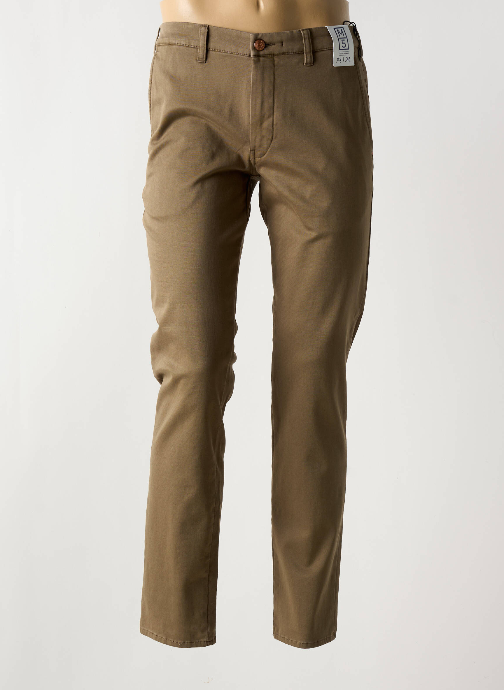 Chino kelnė bio normala dydis rudas M5 BY MEYER vyras