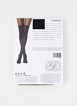 Kojinės taškinis raštas juodas CALZEDONIA moteris