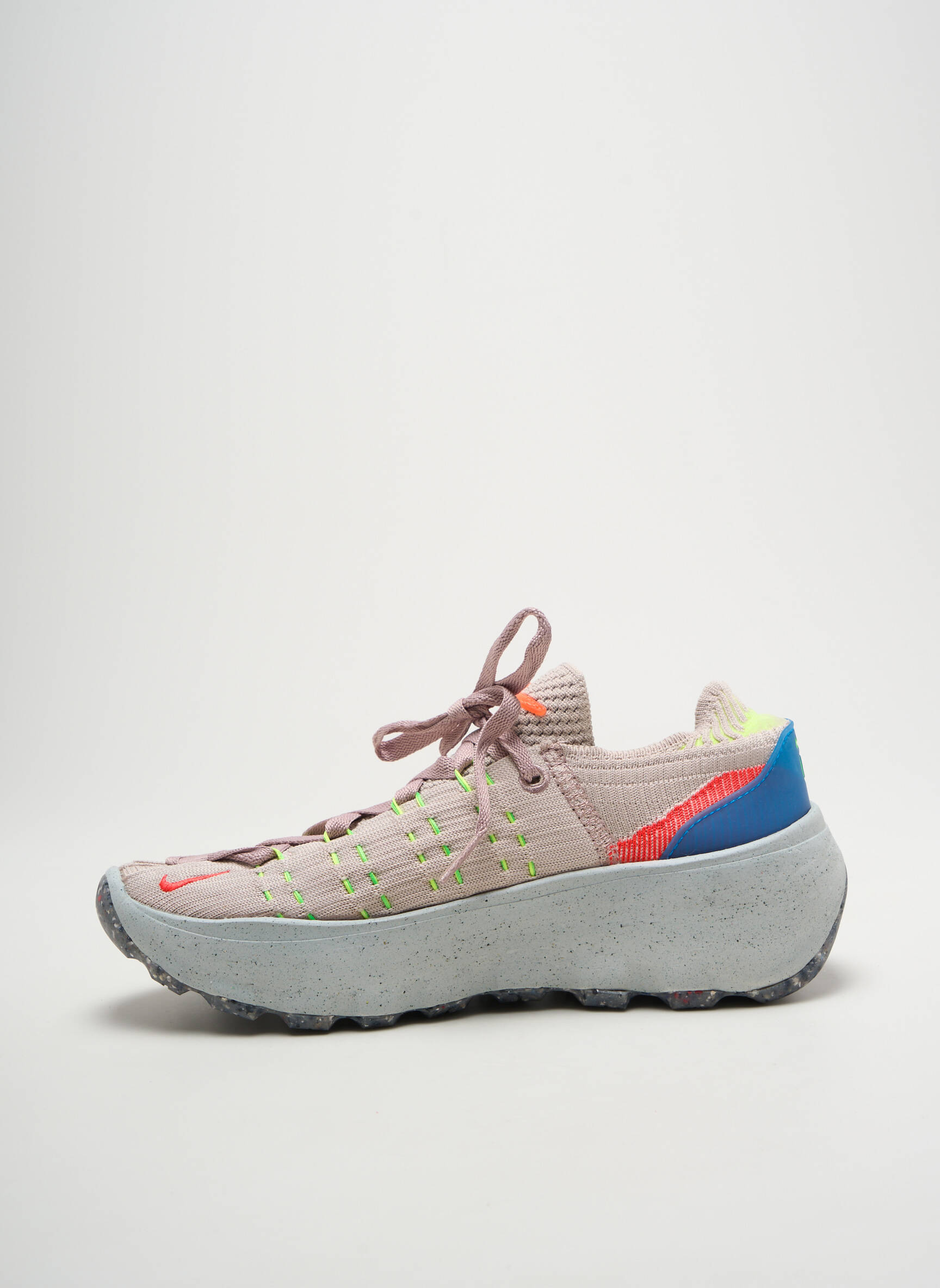 Bėgimo bateliai apvalus mygtukas kulnas nuo 4 iki 6 cm bežinis NIKE moteris