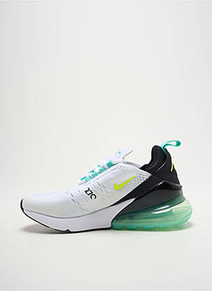 Bėgimo bateliai šnervių uždarymas apvalus mygtukas baltas NIKE berniukas