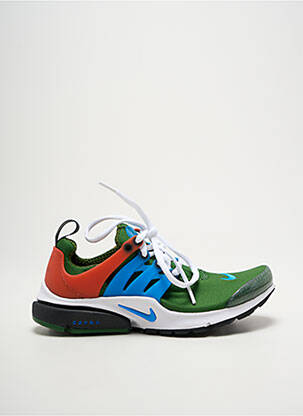 Bėgimo bateliai šnervių uždarymas apvalus mygtukas žalias NIKE berniukas