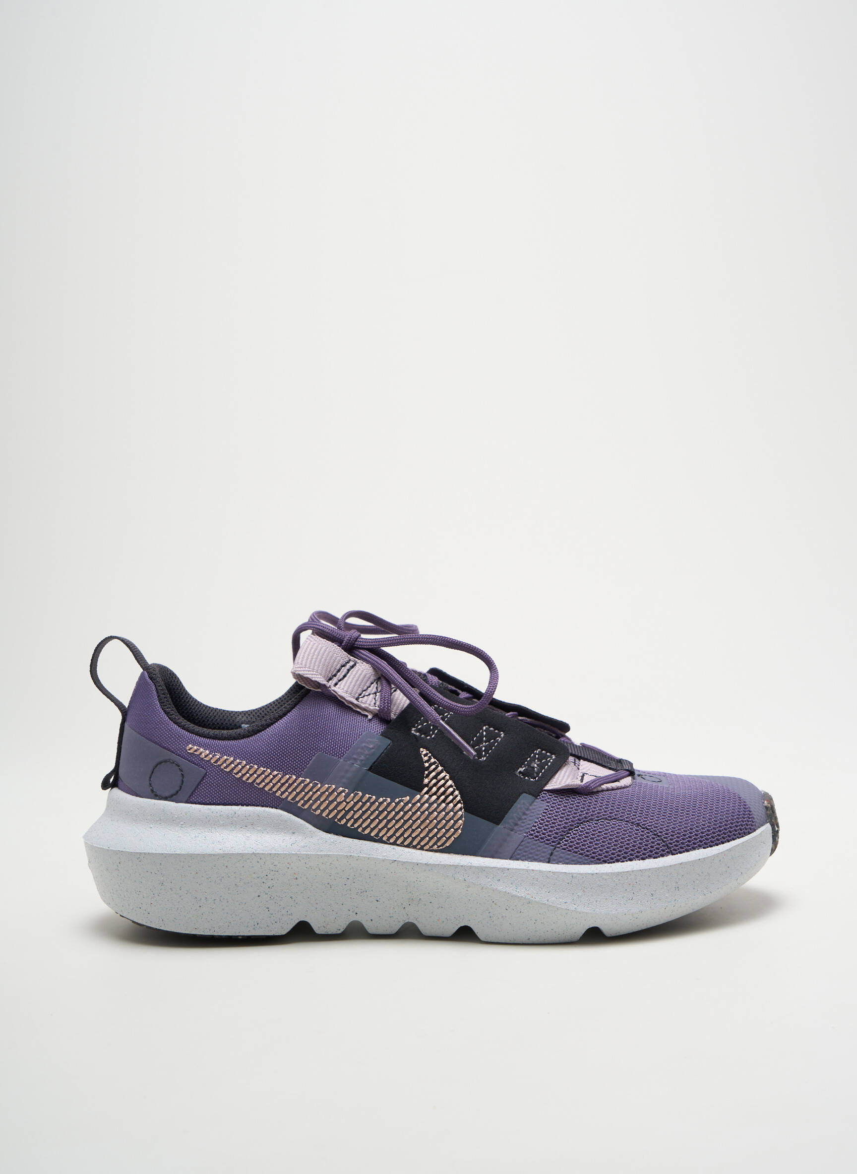 Bėgimo bateliai apvalus mygtukas kulnas nuo 4 iki 6 cm violetinis NIKE moteris