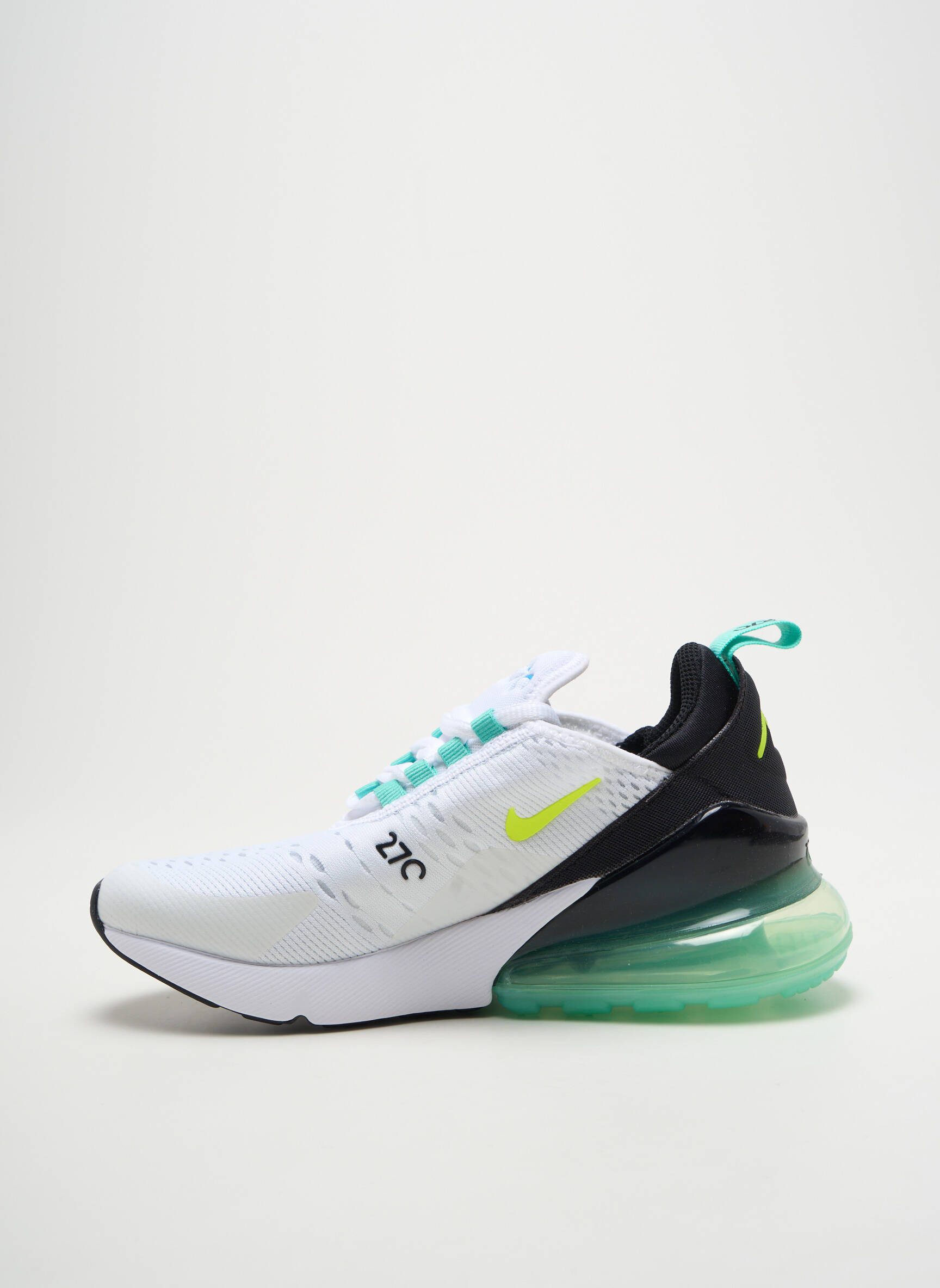 Bėgimo bateliai šnervių uždarymas apvalus mygtukas baltas NIKE berniukas
