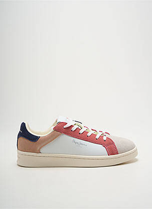 Bėgimo bateliai apvalus mygtukas plokščias kulnas iki 3 cm baltas PEPE JEANS moteris