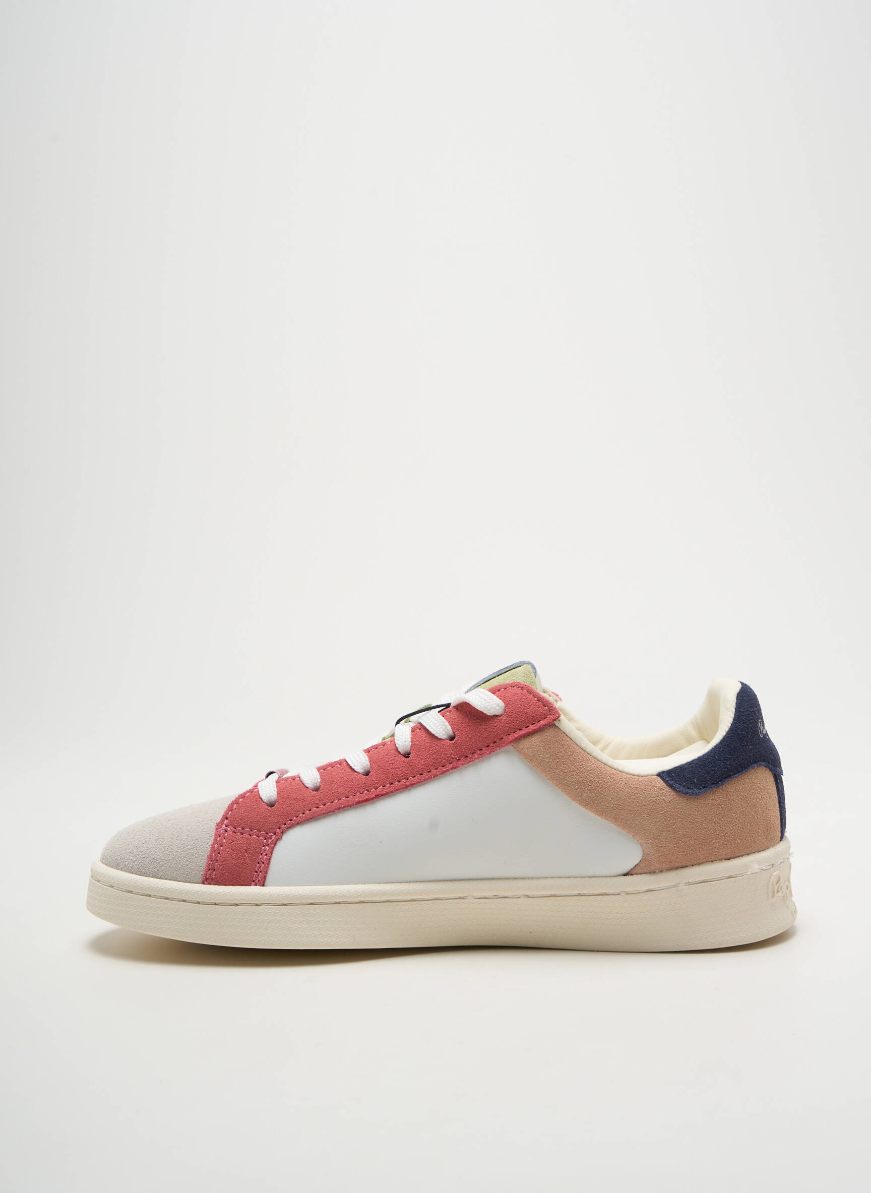 Bėgimo bateliai apvalus mygtukas plokščias kulnas iki 3 cm baltas PEPE JEANS moteris