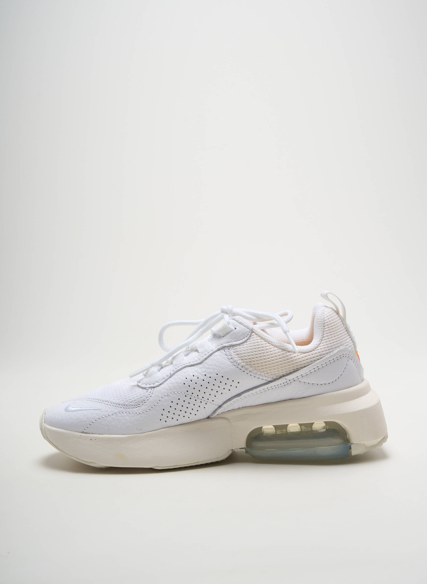 Bėgimo bateliai apvalus mygtukas kulnas nuo 4 iki 6 cm baltas NIKE moteris