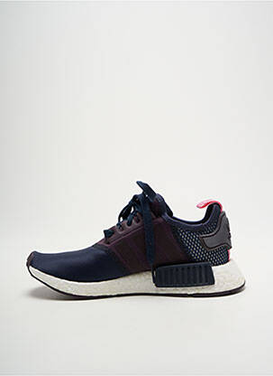 Bėgimo bateliai šnervių uždarymas apvalus mygtukas mėlyna ADIDAS mergina