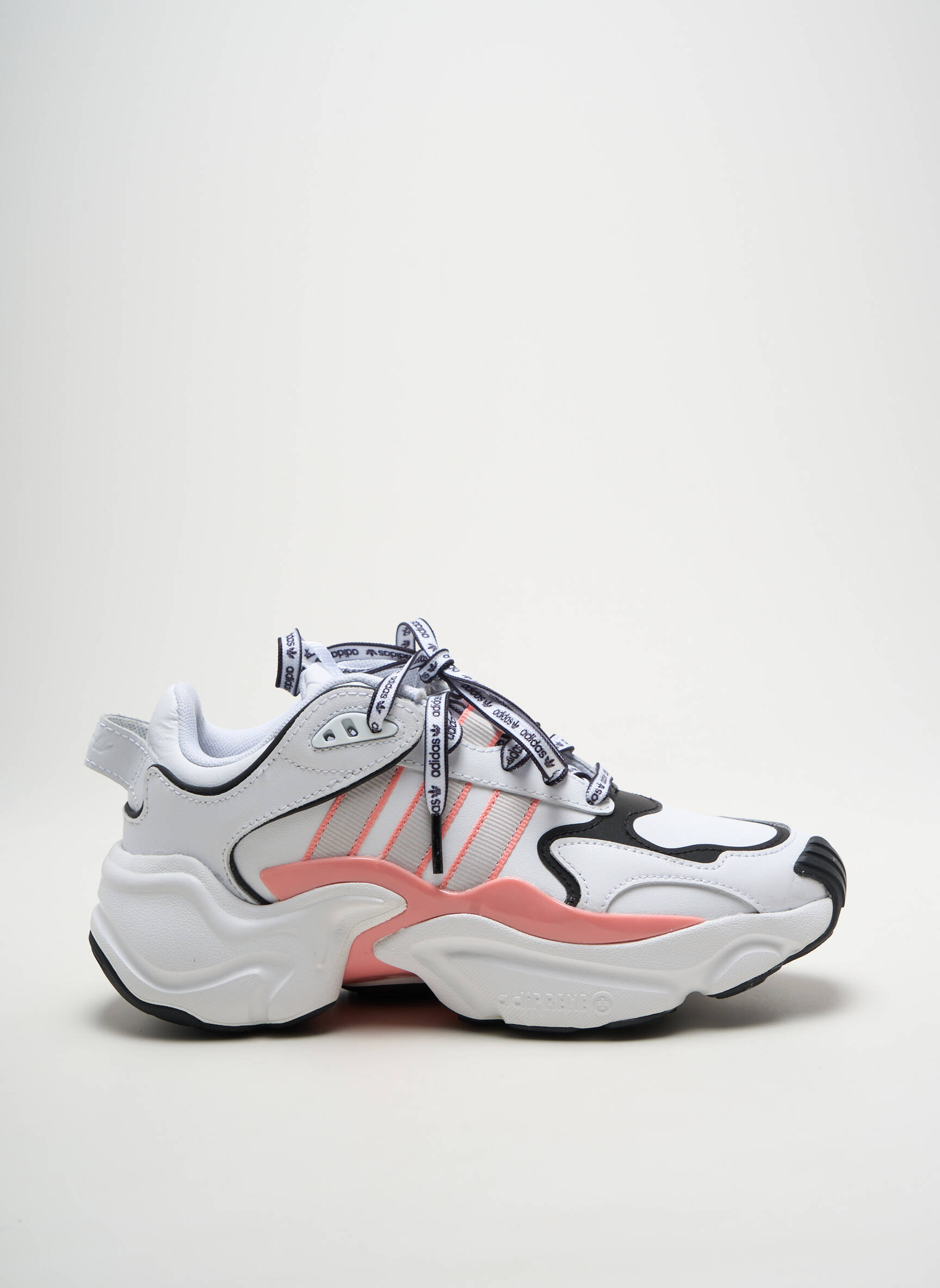 Bėgimo bateliai lygus medžiaga kulnas nuo 4 iki 6 cm rožinė ADIDAS moteris