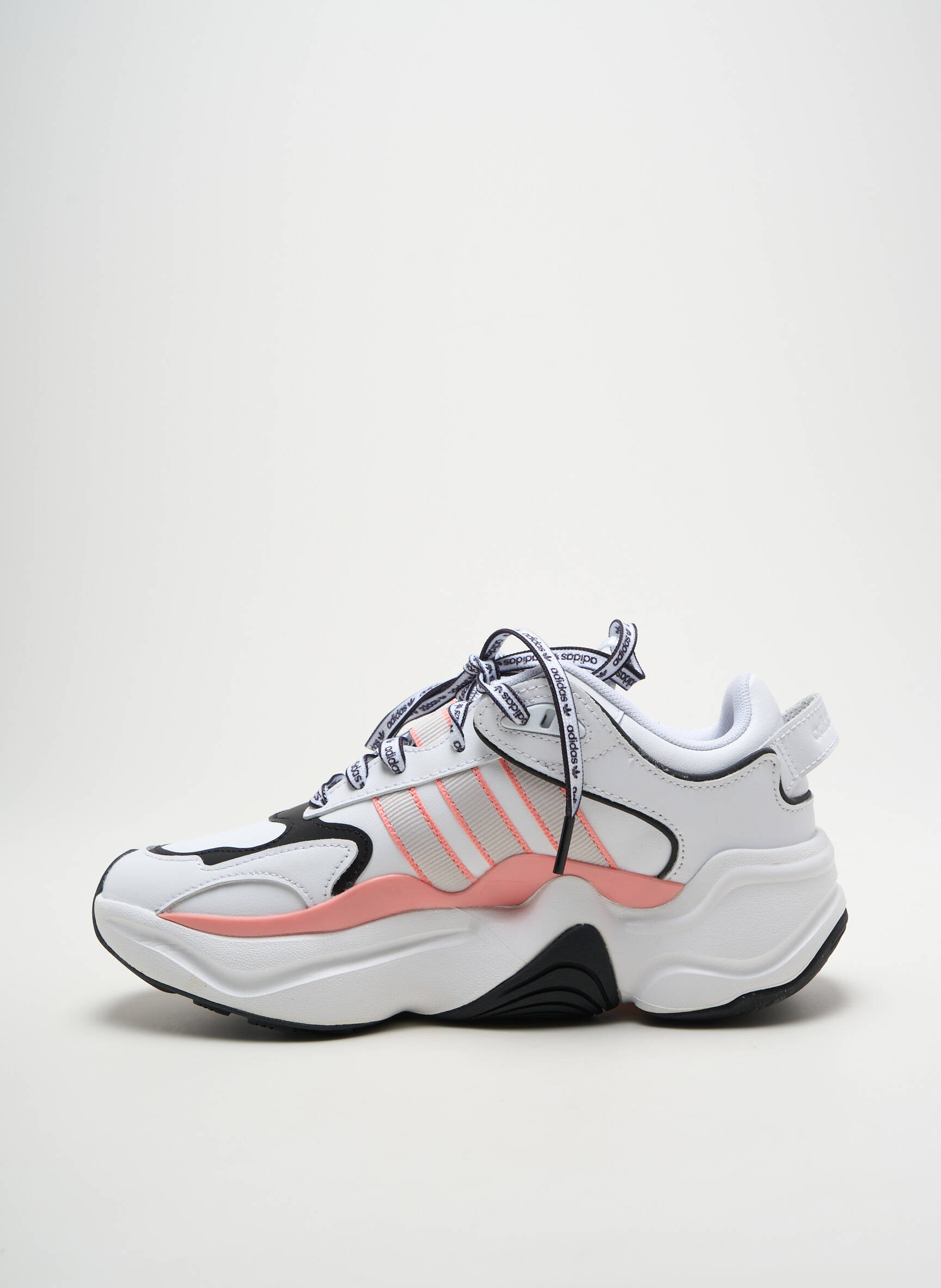 Bėgimo bateliai lygus medžiaga kulnas nuo 4 iki 6 cm rožinė ADIDAS moteris