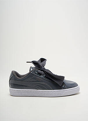 Bėgimo bateliai lygus medžiaga plokščias kulnas iki 3 cm pilka PUMA moteris