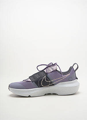 Bėgimo bateliai apvalus mygtukas kulnas nuo 4 iki 6 cm violetinis NIKE moteris