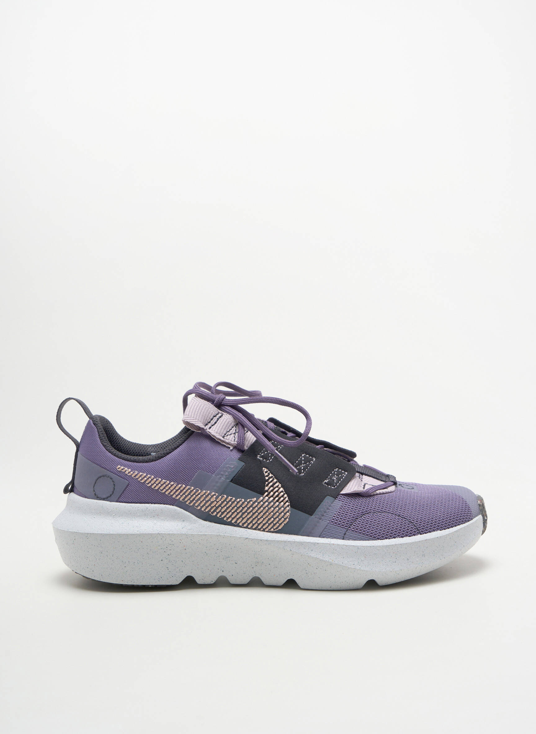 Bėgimo bateliai apvalus mygtukas kulnas nuo 4 iki 6 cm violetinis NIKE moteris