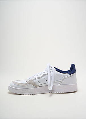 Bėgimo bateliai apvalus mygtukas apvalus mygtukas baltas ADIDAS vyras