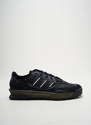 Bėgimo bateliai apvalus mygtukas apvalus mygtukas juodas ADIDAS vyras