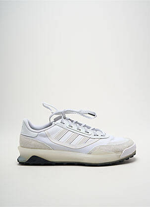 Bėgimo bateliai apvalus mygtukas apvalus mygtukas baltas ADIDAS vyras