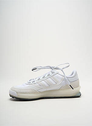 Bėgimo bateliai apvalus mygtukas apvalus mygtukas baltas ADIDAS vyras